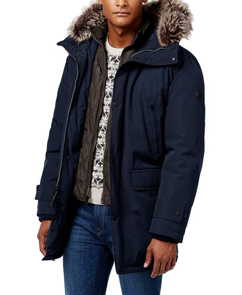 michael kors mens parka|michael kors parka men.